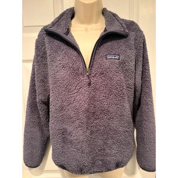 Patagonia Jackets & Blazers - Patagonia Women’s Sherpa Fleece 1/4 Zip Pullover Gray Small